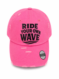 Ride Your Own Wave Baseball Caps
