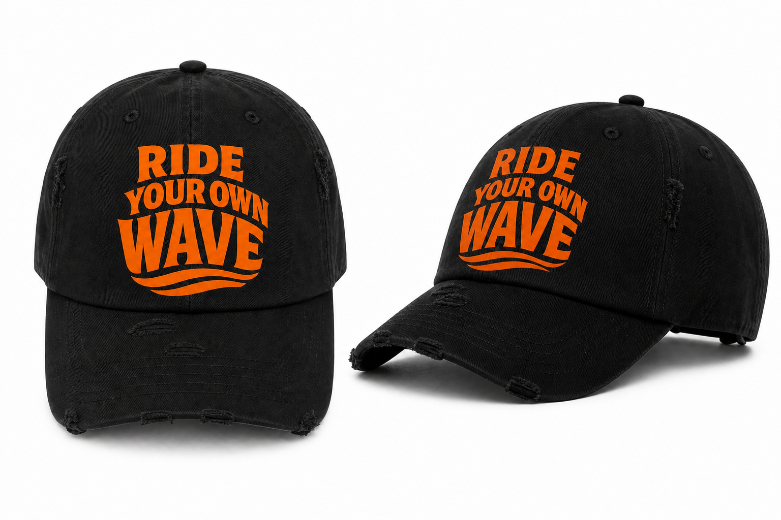 Ride Your Own Wave “4-Life” Baseball Caps